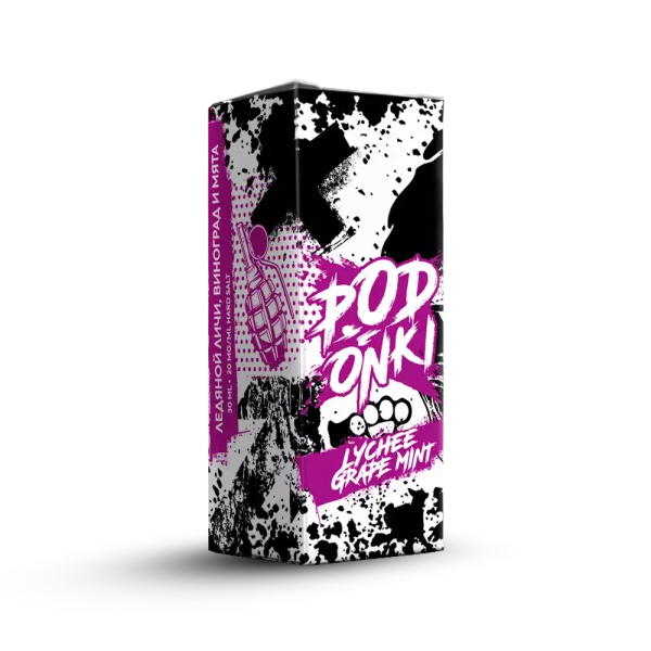 Купить Podonki V1 Salt - Lychee Grape Mint Ice 30 мл