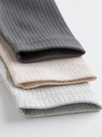 Боди с длинным рукавом для малышей Next E19-891, 3 шт., Темно-серый, Серый, Бежевый