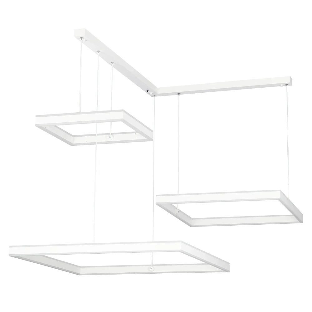 Citilux Дуэт CL719K310 LED Люстра подвесная с пультом Белая