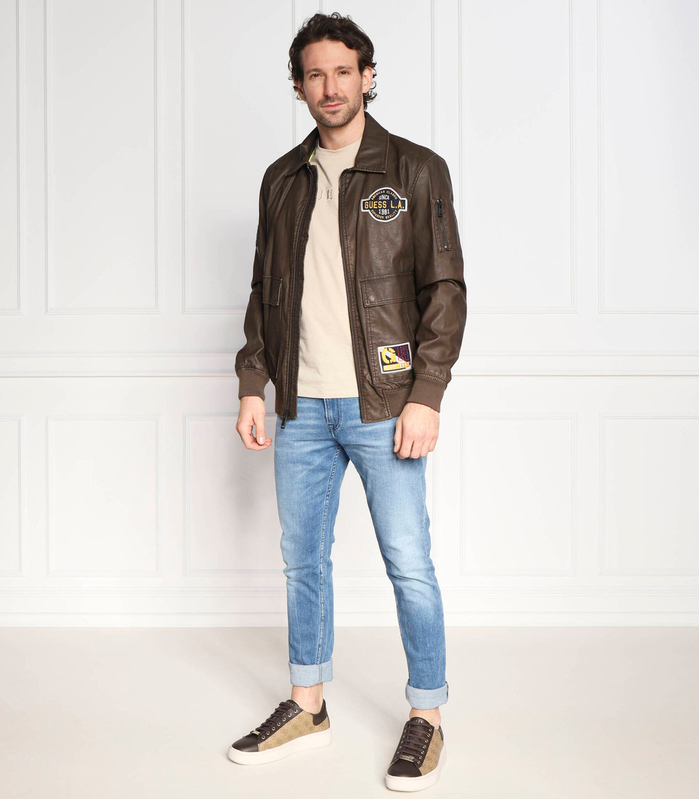 куртка aviator GUESS - коричневый(M3RL20 WF4N0)
