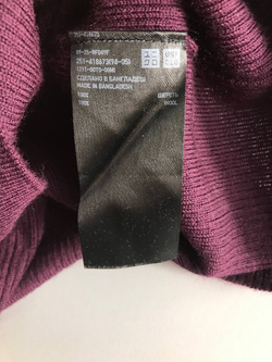 Джемпер Uniqlo с воротом, маркировка XS, визуально на 42 размер