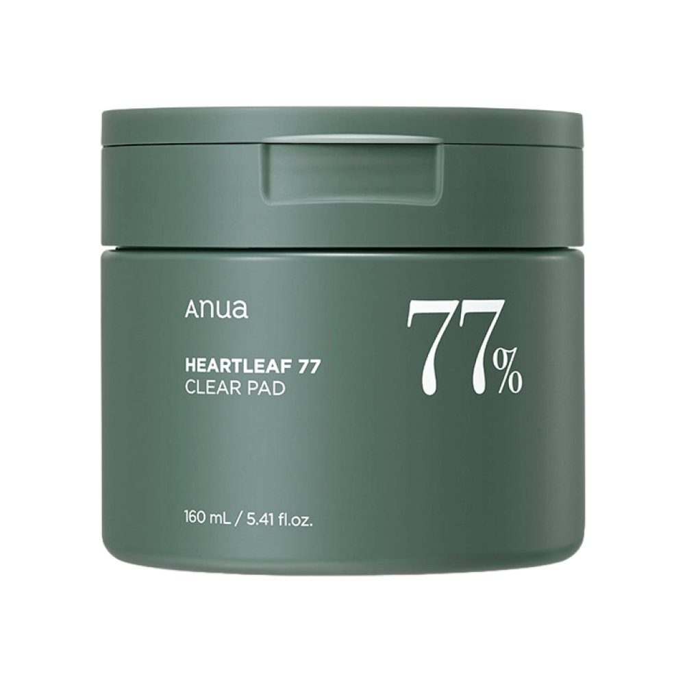 Отшелушивающие пэды с хауттюйнией и PHA-кислотой Anua Heartleaf 77% Clear Pad  70 шт