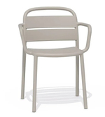 Кресло пластиковое Papatya Balat-K, светло-серый