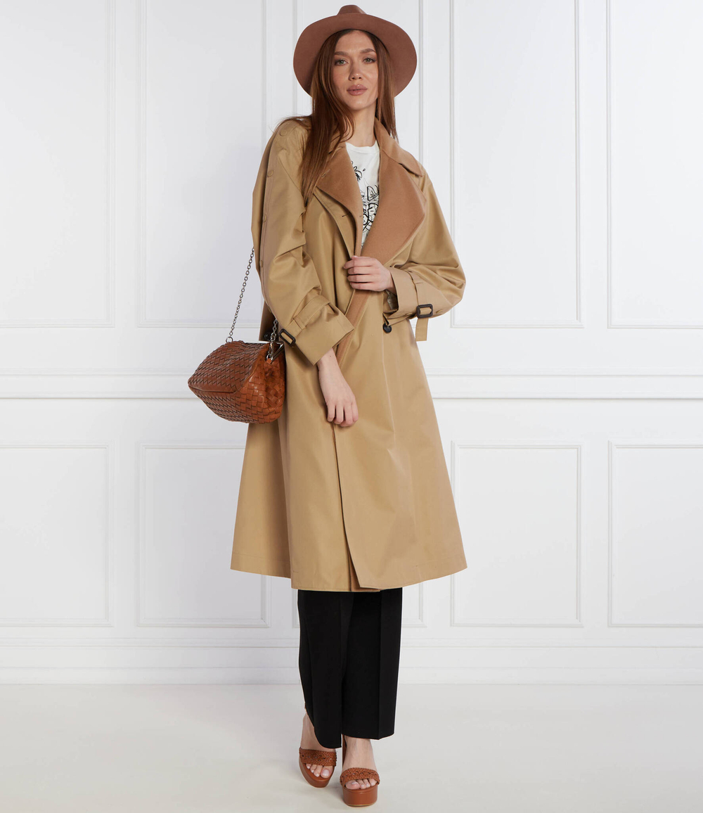 Тренч Weekend MaxMara - бежевый(150210416)