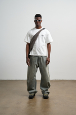 Джинсы Nothomme Monterest Limited Edition Vintage Washed and Distressed Curved Blade Jeans "Dirty Blue"