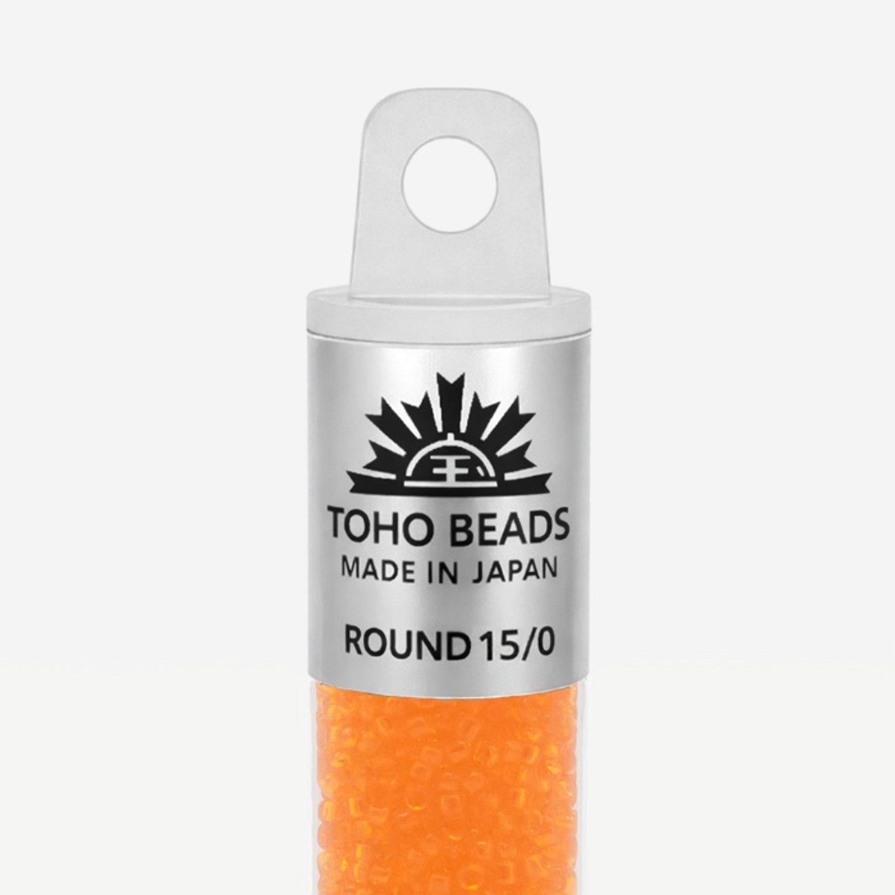 Японский бисер TOHO Round 15/0 (№10), прозрачный