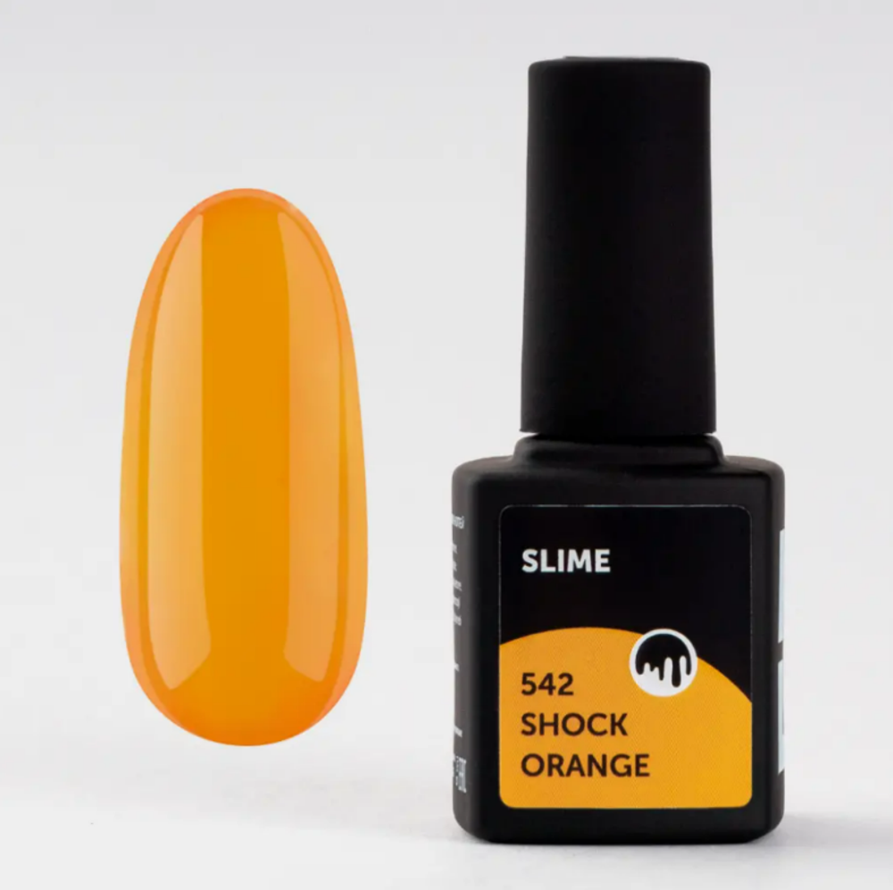 Milk Гель-лак Slime - 542 - Shock Orange, 9мл.