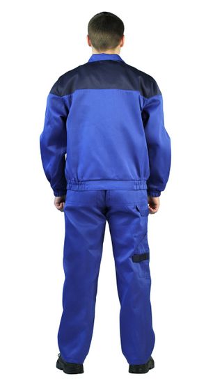 Костюм "Рейнир" полукомбинезон (василек/т.синий)