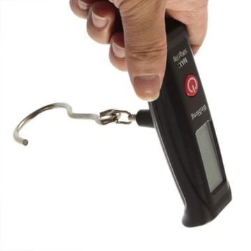 Карманный безмен для багажа до 50 кг.