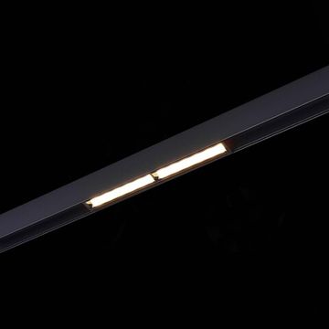 ST804.436.12 Магнитный трековый светильник Черный LED 1*12W 3000K 700Lm Ra&gt;90 120° IP20 L220xW22xH46 SKYLINE 48