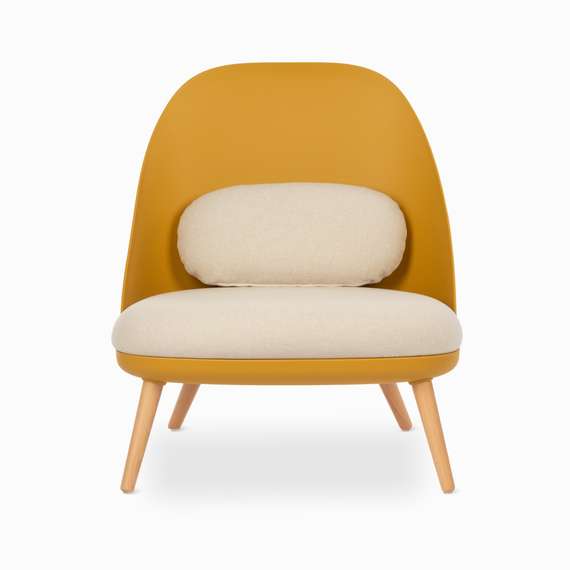Кресло Nest желтое