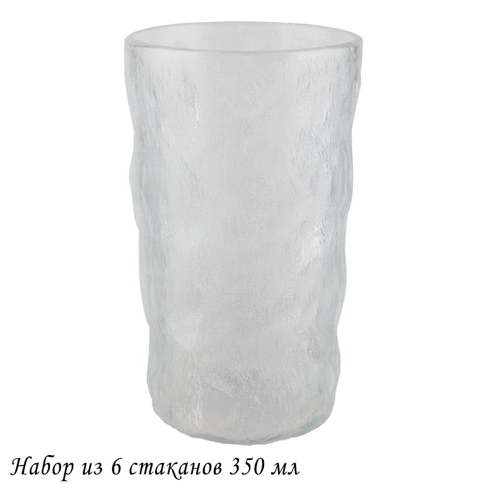 Lenardi 200-017 Набор из 6 стаканов 350мл в под.уп.(х8)Стекло