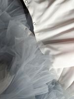 Платье из тюля со шлейфом Pure Soul, 122