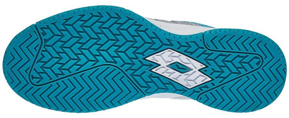 Женские Кроссовки теннисные Lotto Mirage 100 Speed W - blue bird/all white