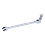 KING TONY (373009M) Ключ трещоточный комбинированный с шарниром 9 мм