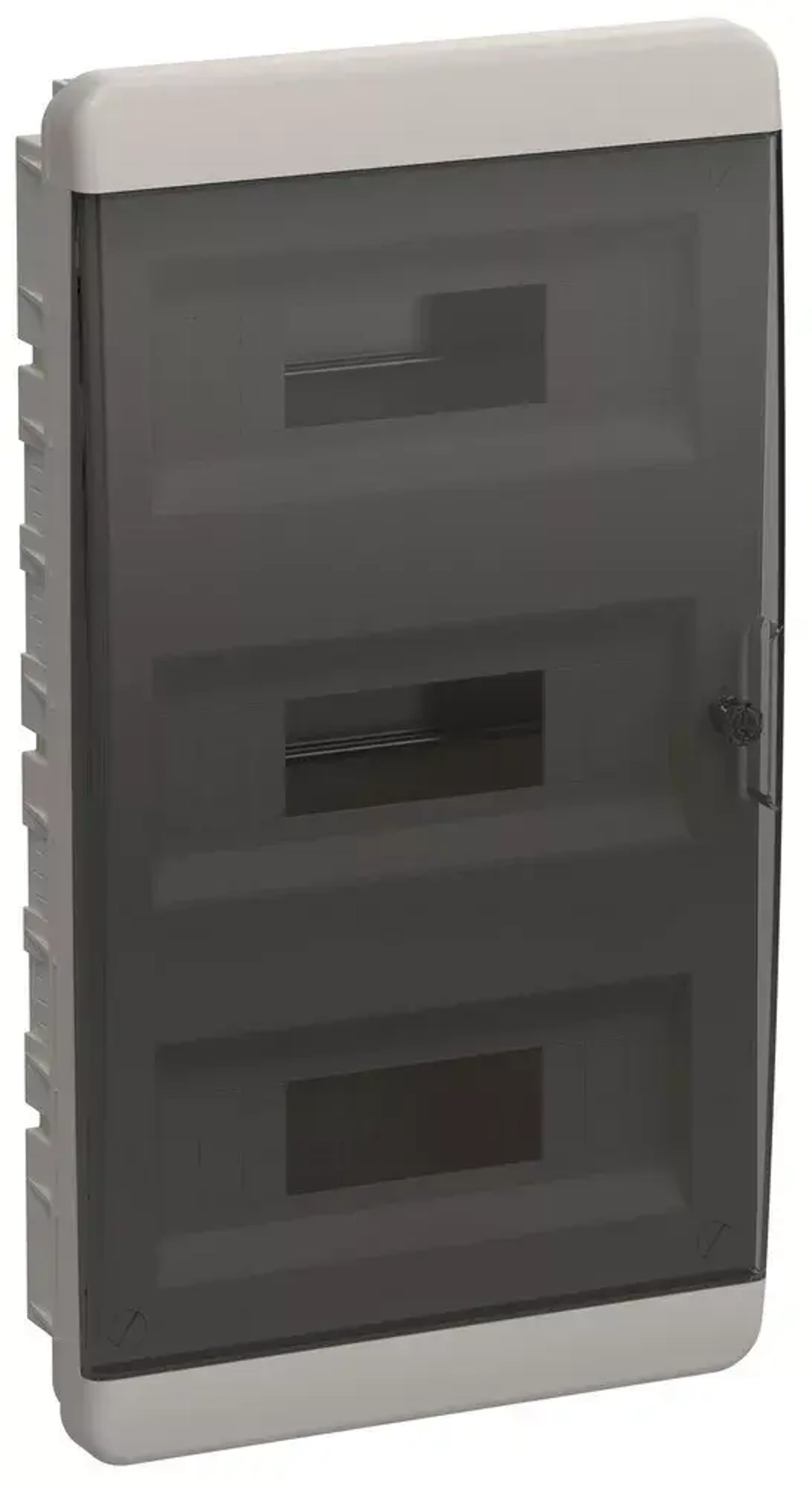 Корпус пласт. ЩРВ-П-36 IP41 черн. прозр. дверь TF5-KP12-V-36-41-K01-K03