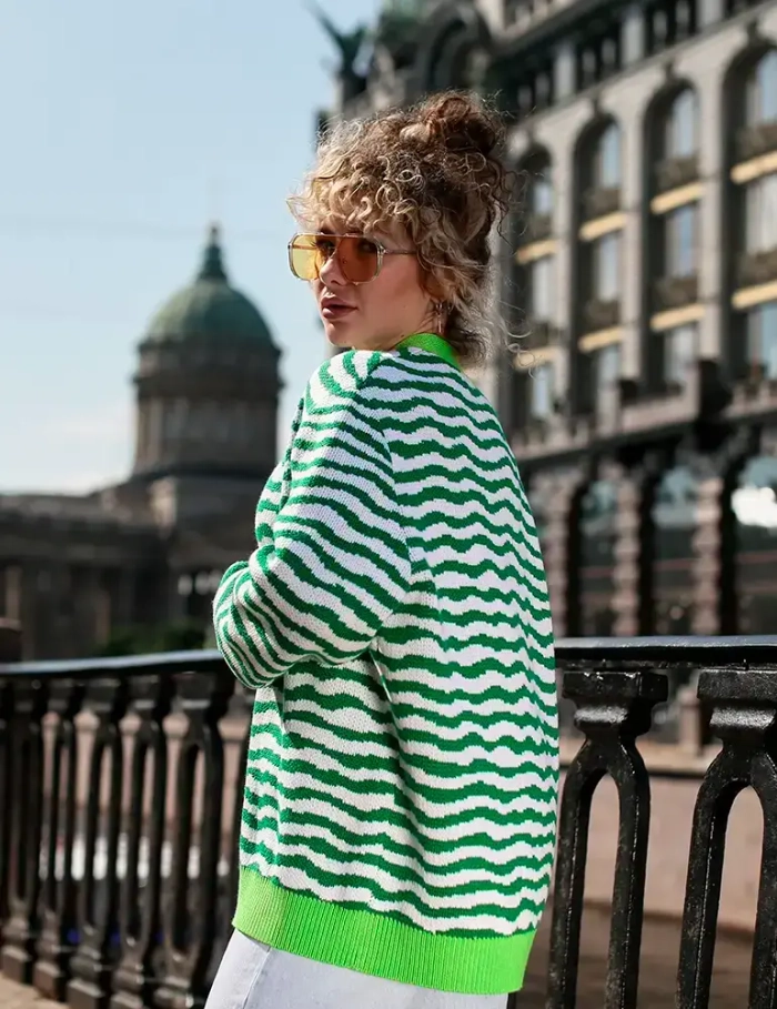 Кардиган с пуговицами