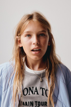 ZARA СТЕГАНАЯ КУРТКА С КАРМАНАМИ, СИНИЙ