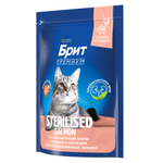 Сухой корм Brit Premium Cat Sterilized Salmon & Chicken с Лососем и Курицей 400 г
