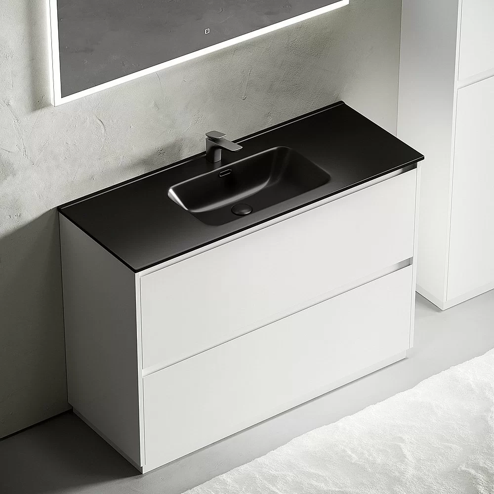 Тумба с раковиной Sancos Libra Floor 120 LB120F-1W белая