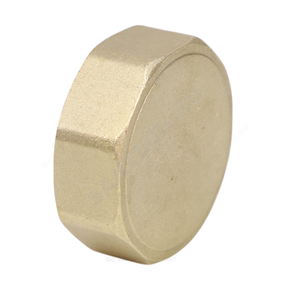 Заглушка латунь Ду 40 (1 1/2") ВР VALFEX VF.590.L.112
