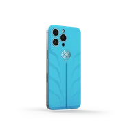 Чехол для iPhone на магните - RSR16 - CURACAO BLUE