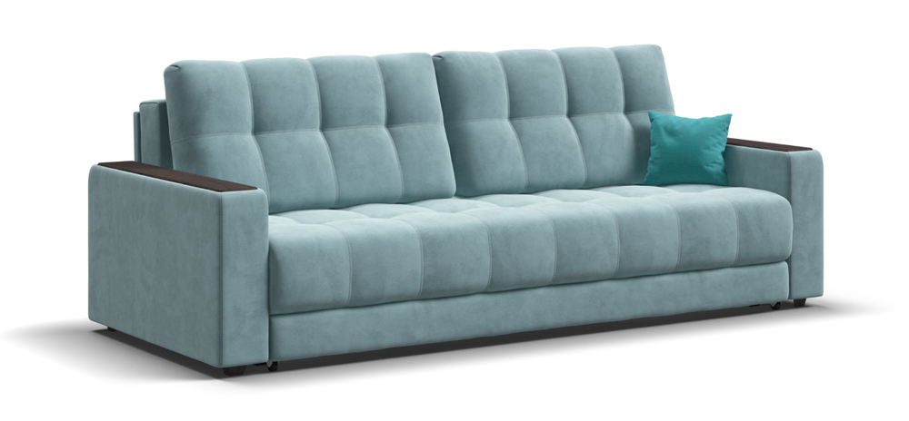 Диван Босс Велюр Монолит аква