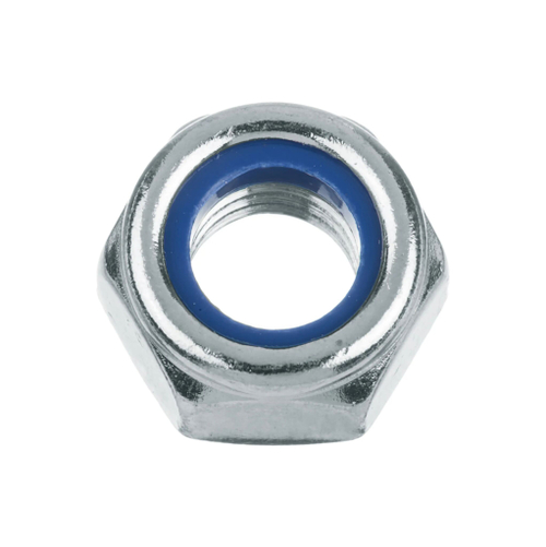 Гайка М8 с нейлоновой вставкой DIN 985