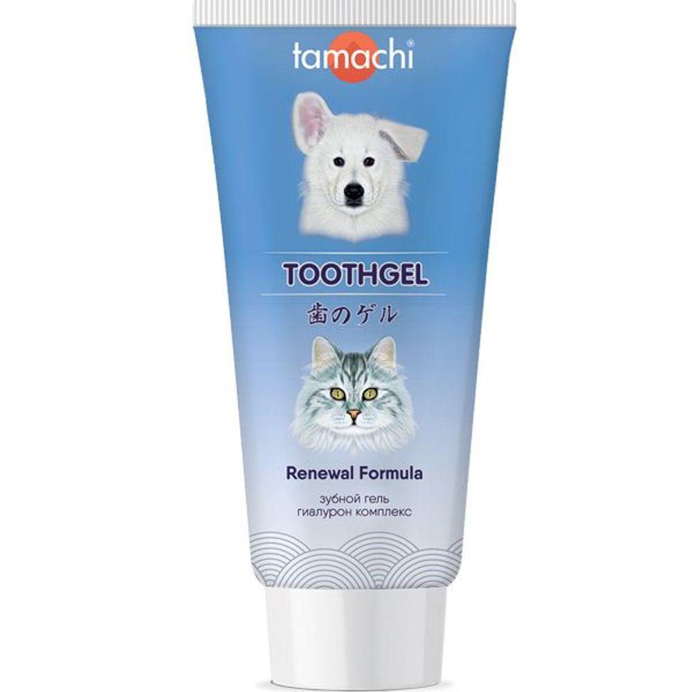 Зубной гель для животных Tamachi, туба 100 мл