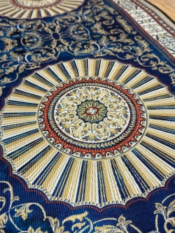 Прямоугольный безворсовый ковер 60х150 для дома