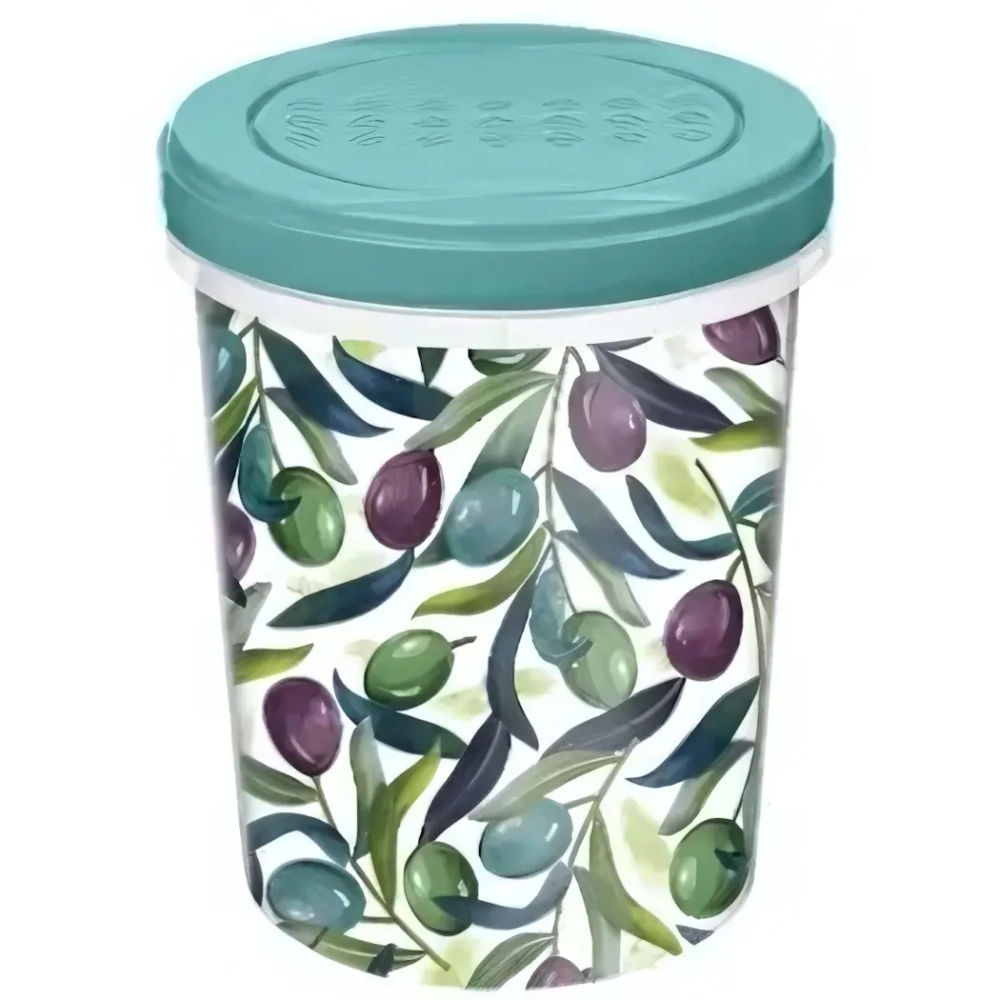 Банка для продуктов пластиковая 1л Asti» зеленый