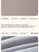 Комплект постельного белья Сатин Velouria Luxe с Одеялом VL008