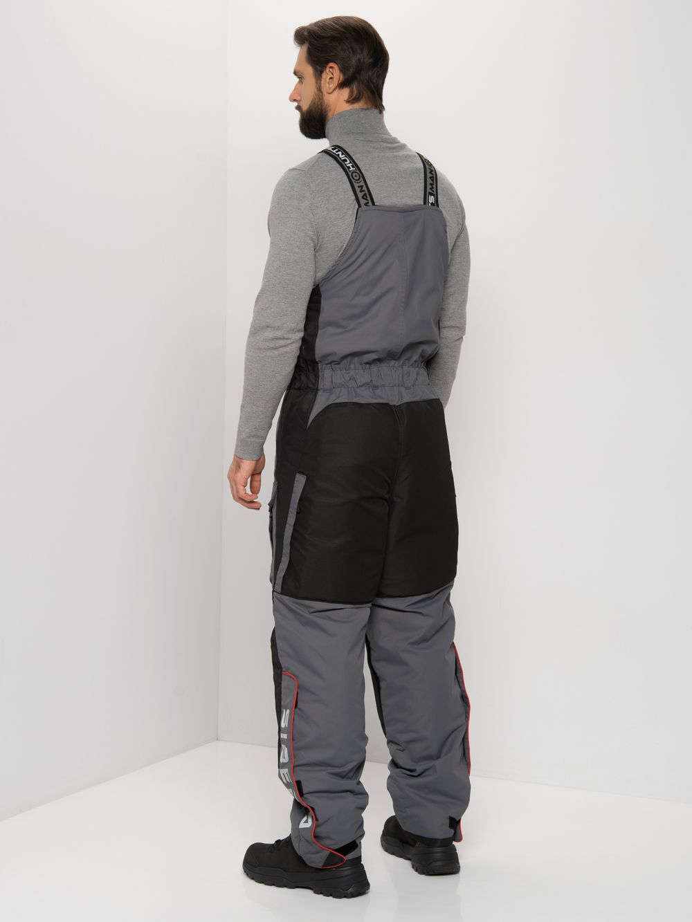 Костюм зимний Siberia ткань Breathable цвет Серый/Черный