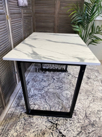 Кухонный стол "Лофт", итальянский мрамор