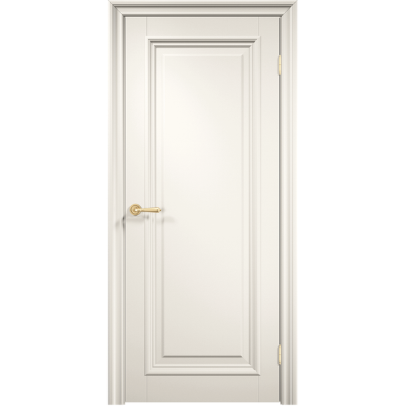 Фото межкомнатной двери эмаль Дверцов Брессо 1 цвет сигнальный белый RAL 9003 глухая