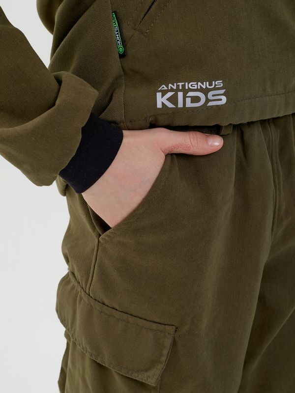 Костюм летний Антигнус-Детский ткань Твил-Пич цвет Хаки