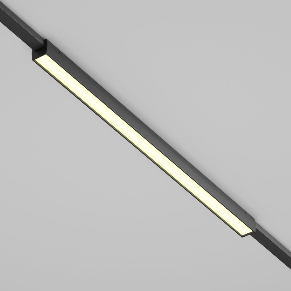 Трековый однофазный светодиодный светильник Maytoni Elasity   TR161-1-25W3K-B