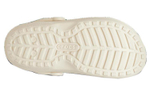 Crocs Classic Lined non-slip wear-resistant short boots for men and women the same milky white