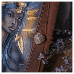 Кожаный ежедневник «Шаманка»