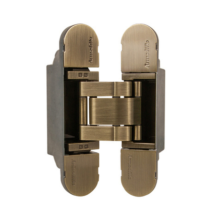 Петля Armadillo (Армадилло) скрытой установки U3D5000.VPG AB бронза TECH