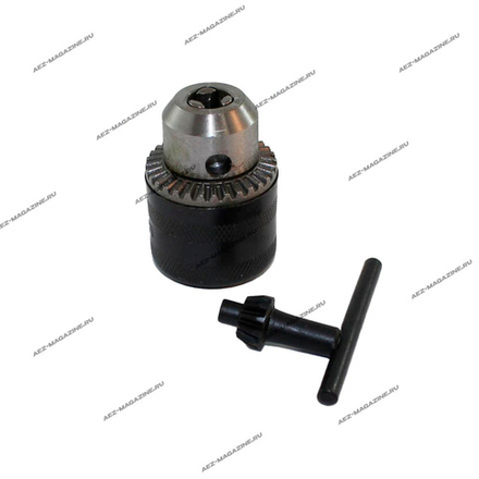 Патрон для дрели металл Ø10 конус 3/8