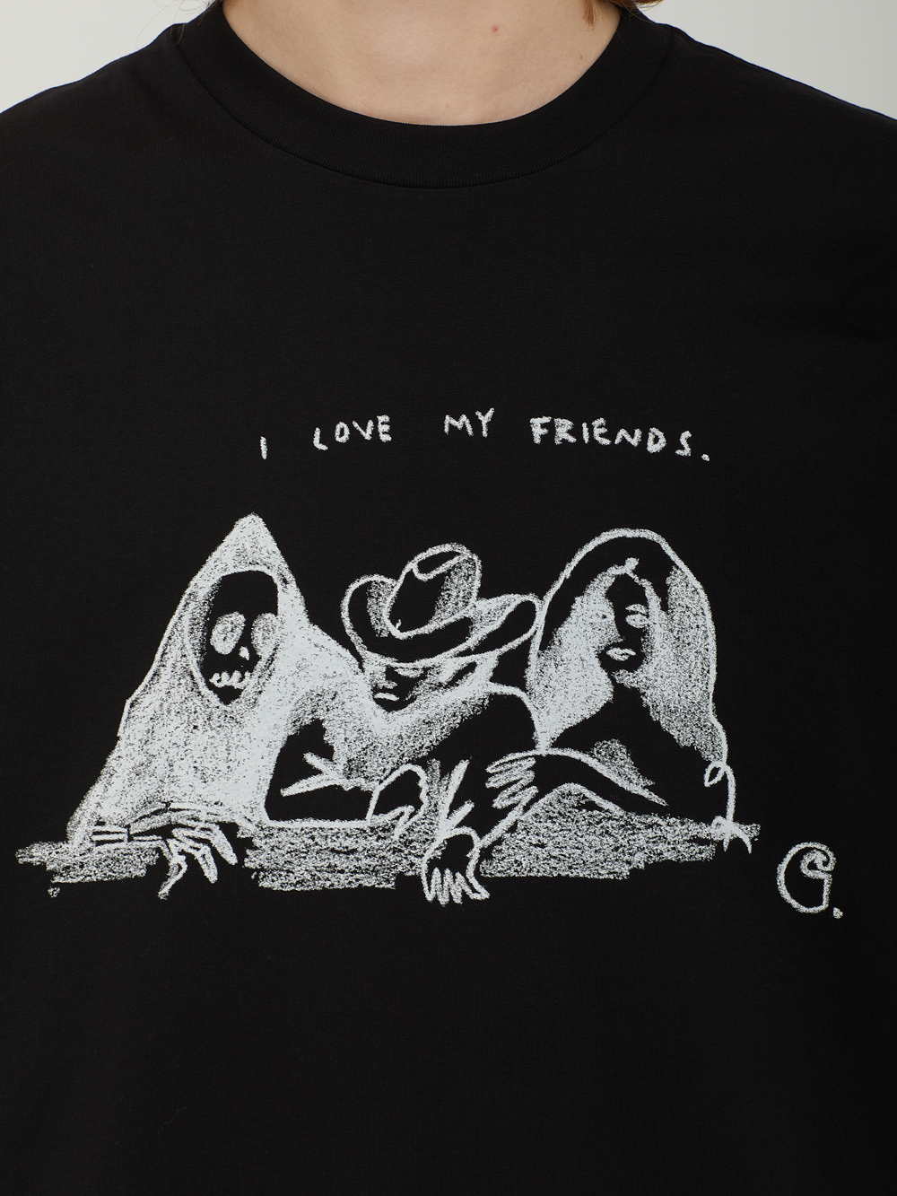 Мужская Футболка Pepe Friends