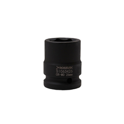 SI063426 Головка торцевая ударная 6-гранная ROSSVIK 3/4", 26мм