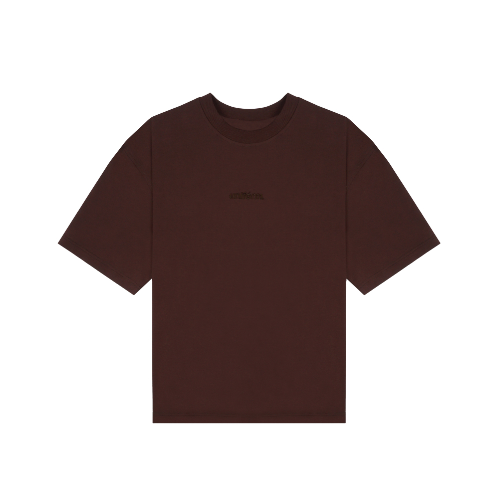 Футболка UNIFORM Relaxed коричневый