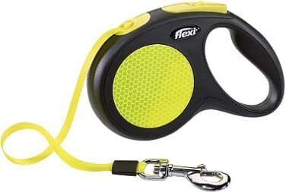 flexi рулетка Neon New Classic М-L (до 50 кг) лента 5 м