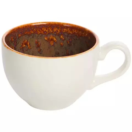 Чашка чайная «Везувиус Амбер» фарфор 340мл амбер