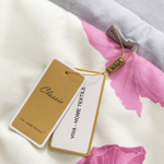 Комплект постельного белья Сатин с Одеялом 100% хлопок на резинке OBR155