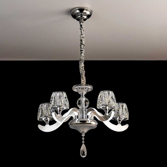 Подвесная светодиодная люстра Citilux Montserrat EL338P05