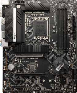 Материнская плата MSI PRO B660-A DDR4 Socket 1700, Intel B660, 4xDDR4, ATX