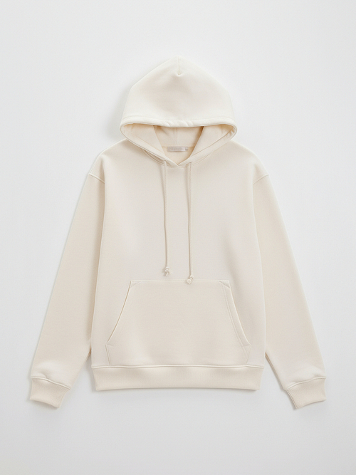 Худи boyfriend из футера-велюра